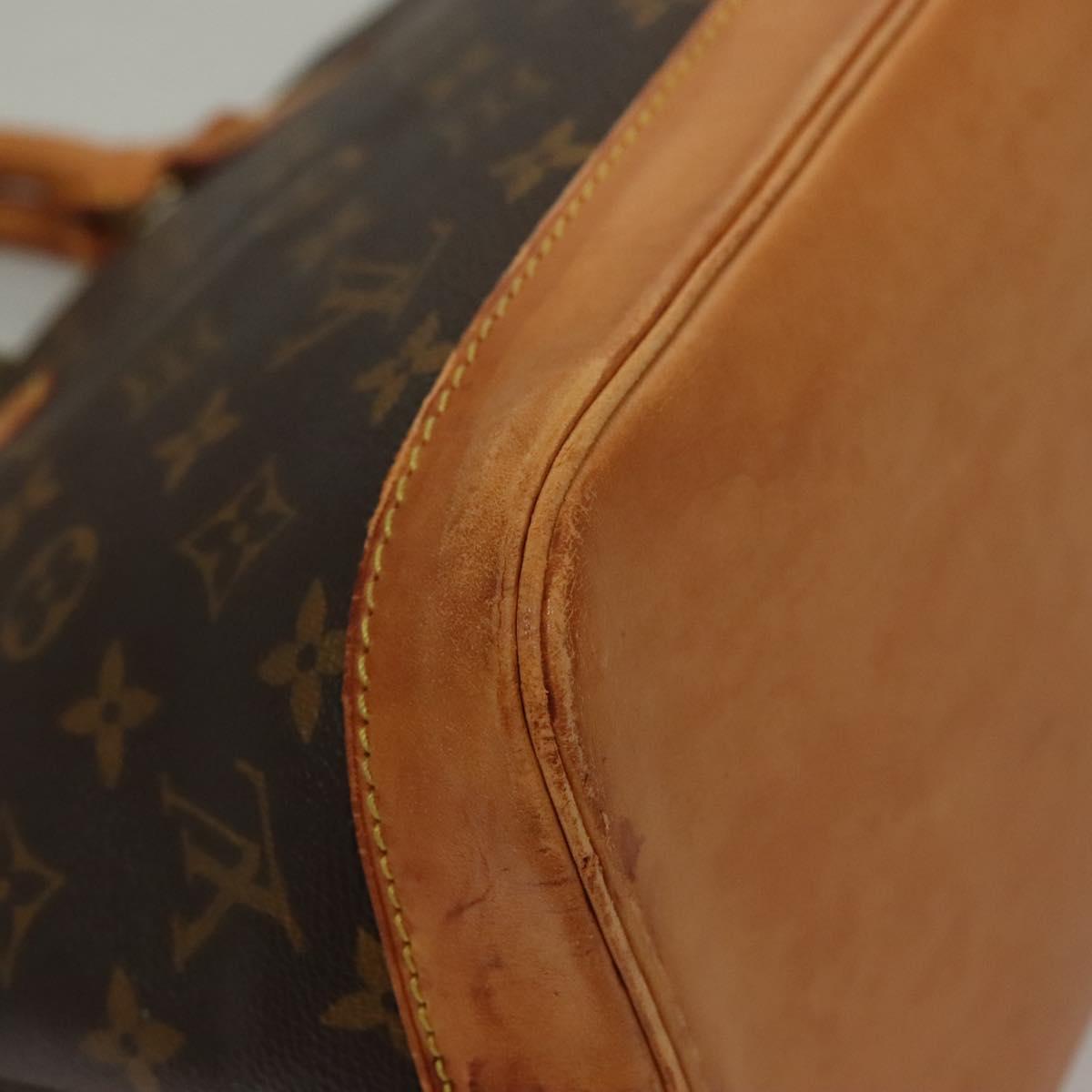 LOUIS VUITTON Monogram Alma Hand Bag M51130 LV Auth ar13722
