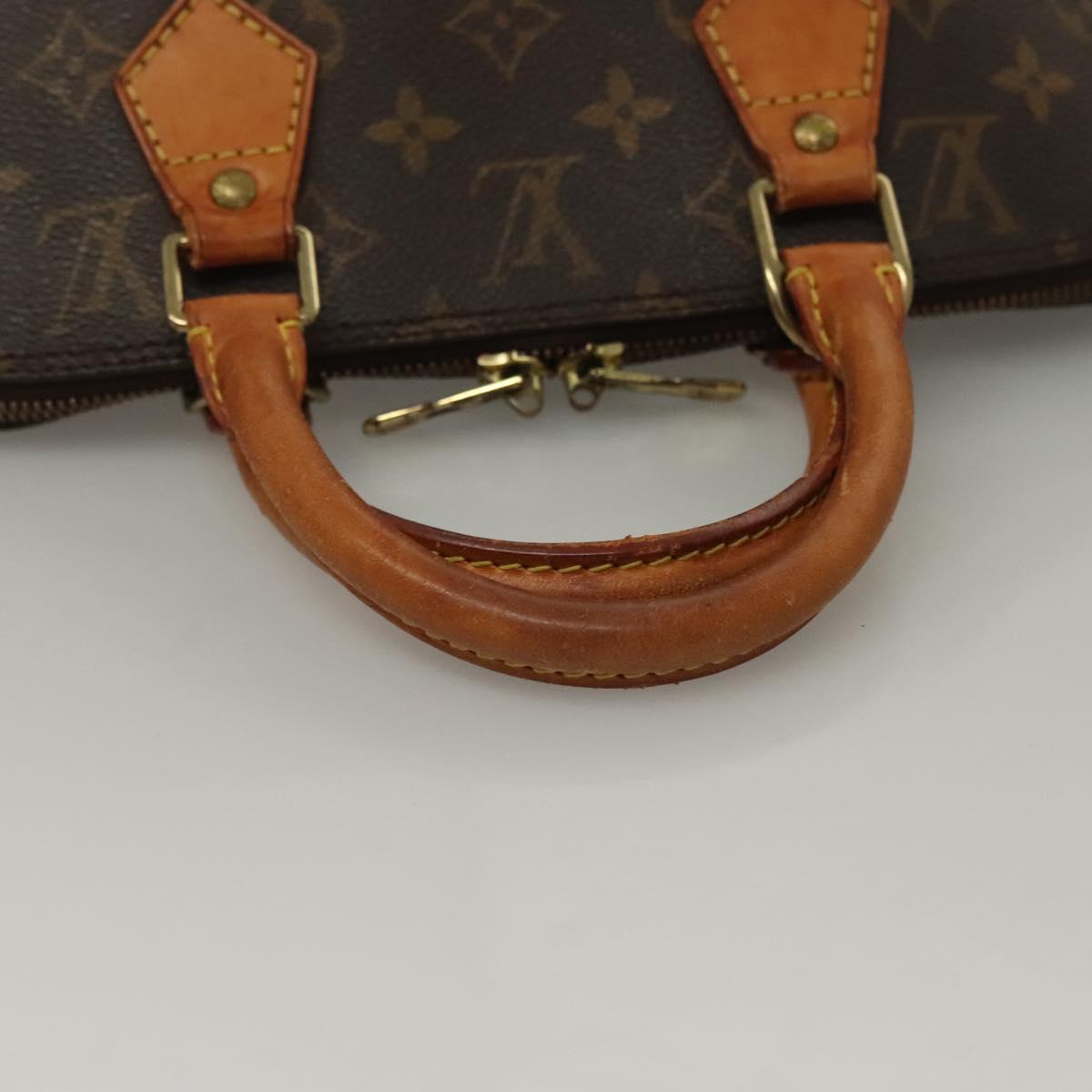 LOUIS VUITTON Monogram Alma Hand Bag M51130 LV Auth ar13722