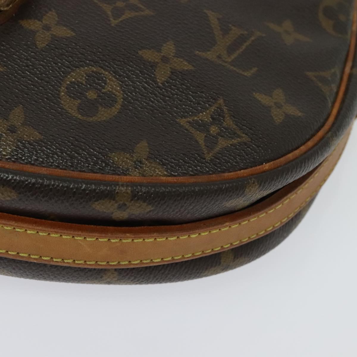 LOUIS VUITTON Monogram Jeune Fille MM Shoulder Bag M51226 LV Auth ar13725