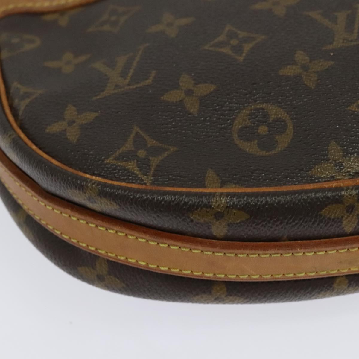 LOUIS VUITTON Monogram Jeune Fille MM Shoulder Bag M51226 LV Auth ar13725