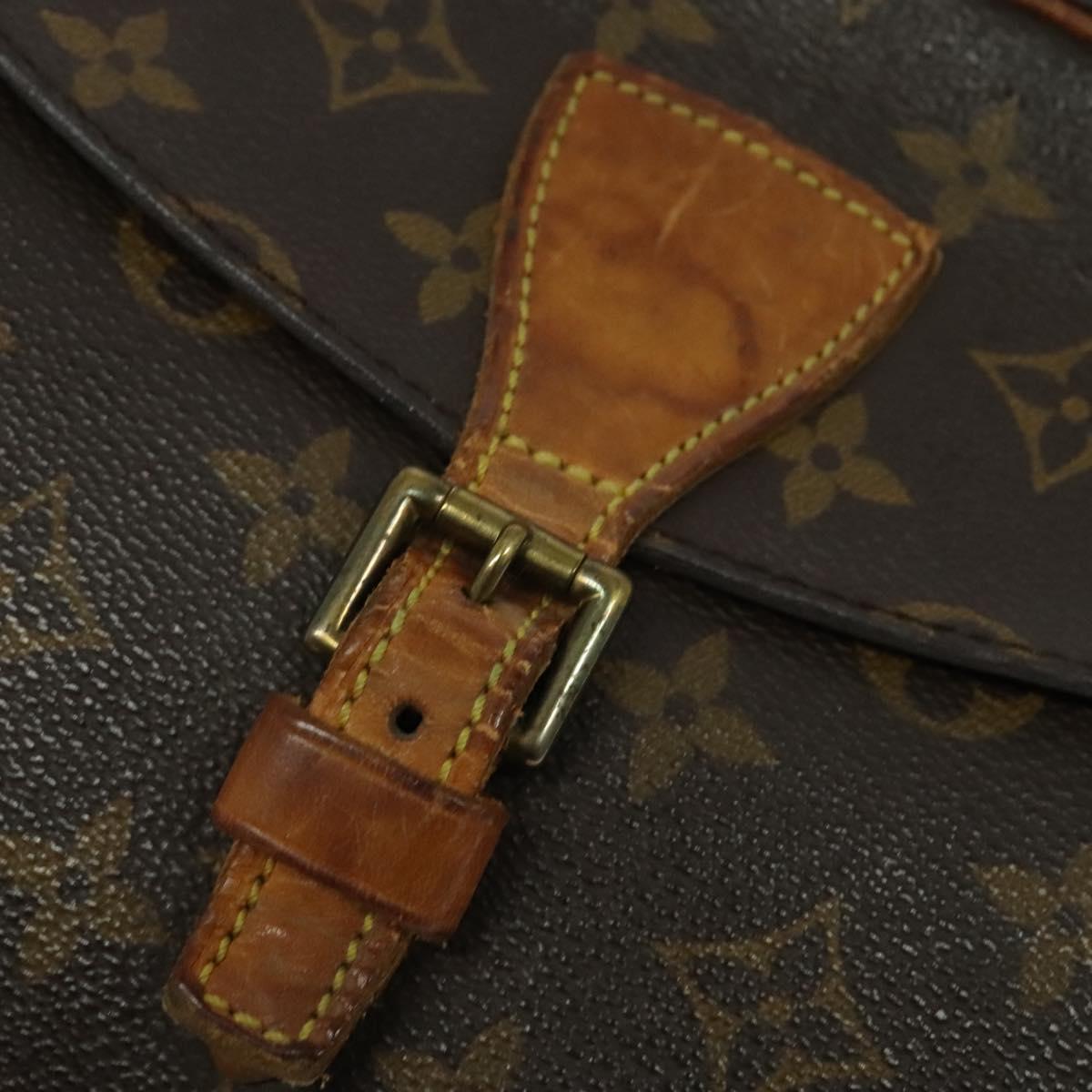 LOUIS VUITTON Monogram Jeune Fille MM Shoulder Bag M51226 LV Auth ar13725