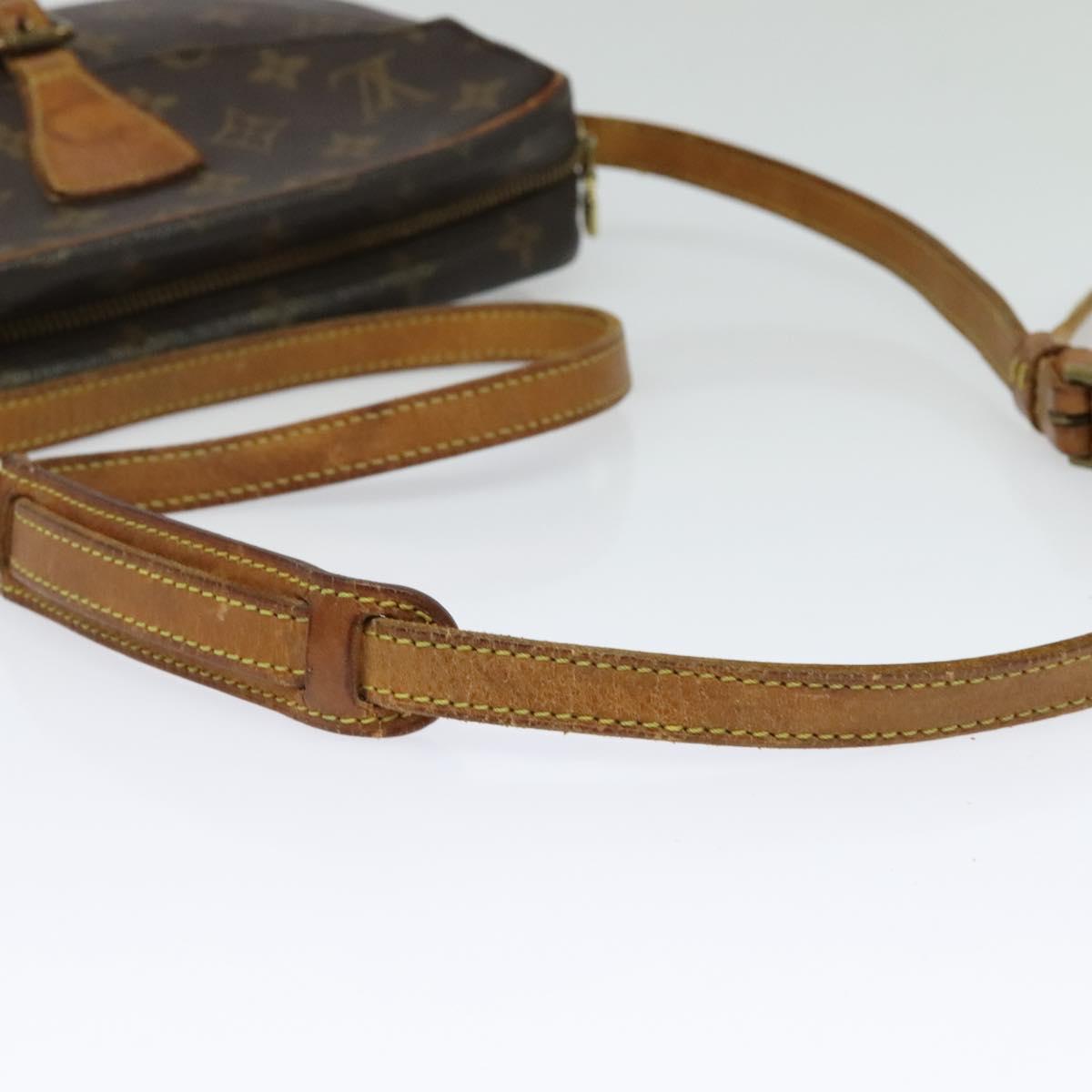 LOUIS VUITTON Monogram Jeune Fille MM Shoulder Bag M51226 LV Auth ar13725