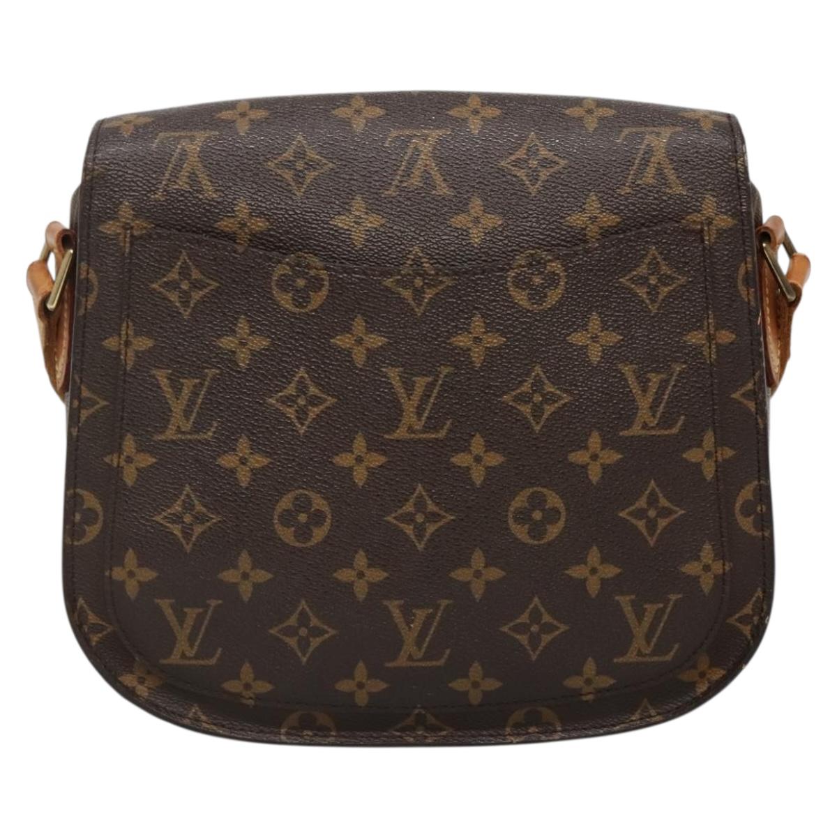 LOUIS VUITTON Monogram Saint Cloud GM Shoulder Bag M51242 LV Auth ar13728