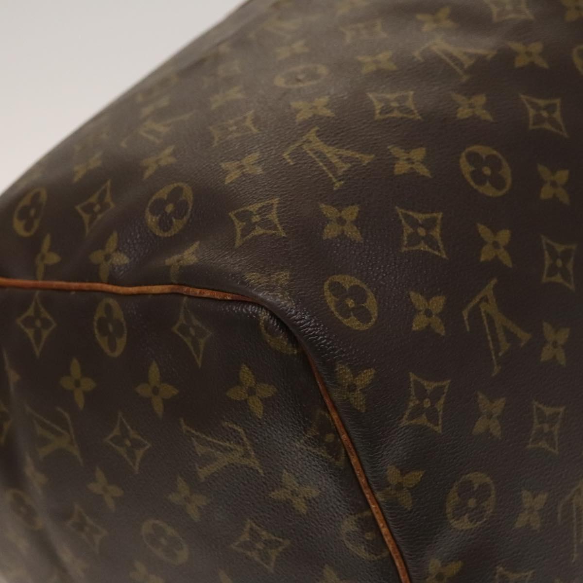 LOUIS VUITTON Monogram Keepall 60 Boston Bag M41422 LV Auth ar13733