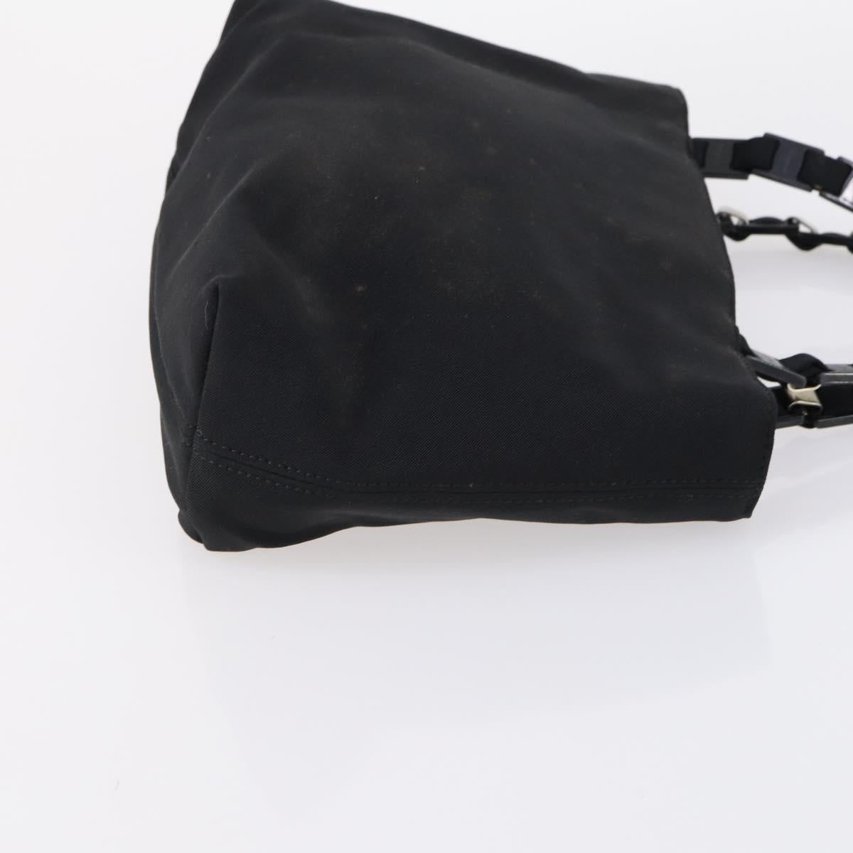 Salvatore Ferragamo Vala Bag Leather Canvas 3Set Black Auth ar13765