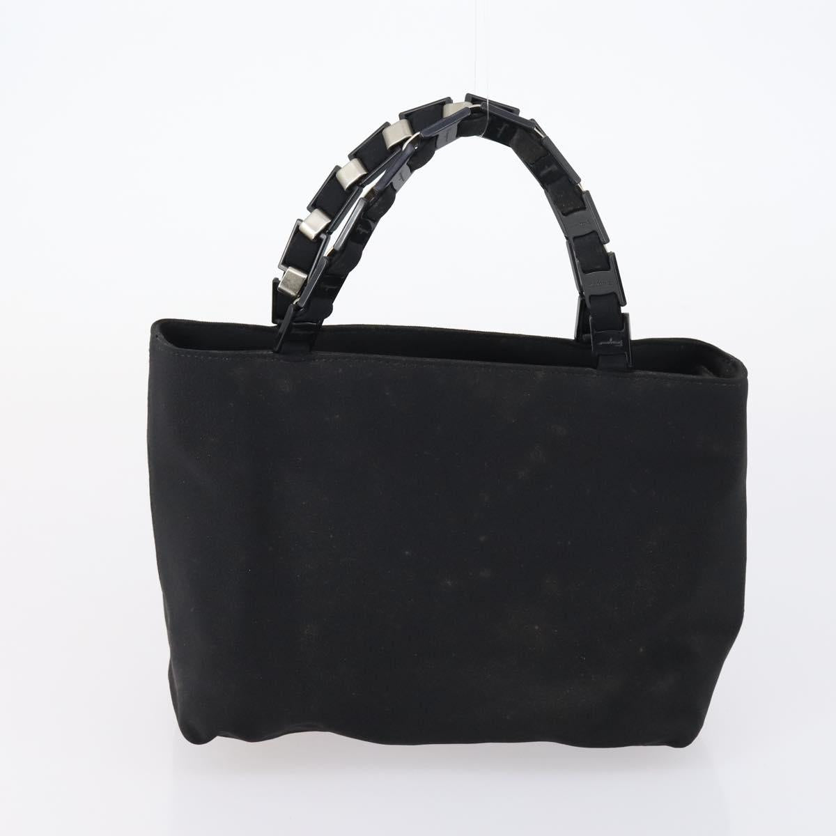 Salvatore Ferragamo Vala Bag Leather Canvas 3Set Black Auth ar13765