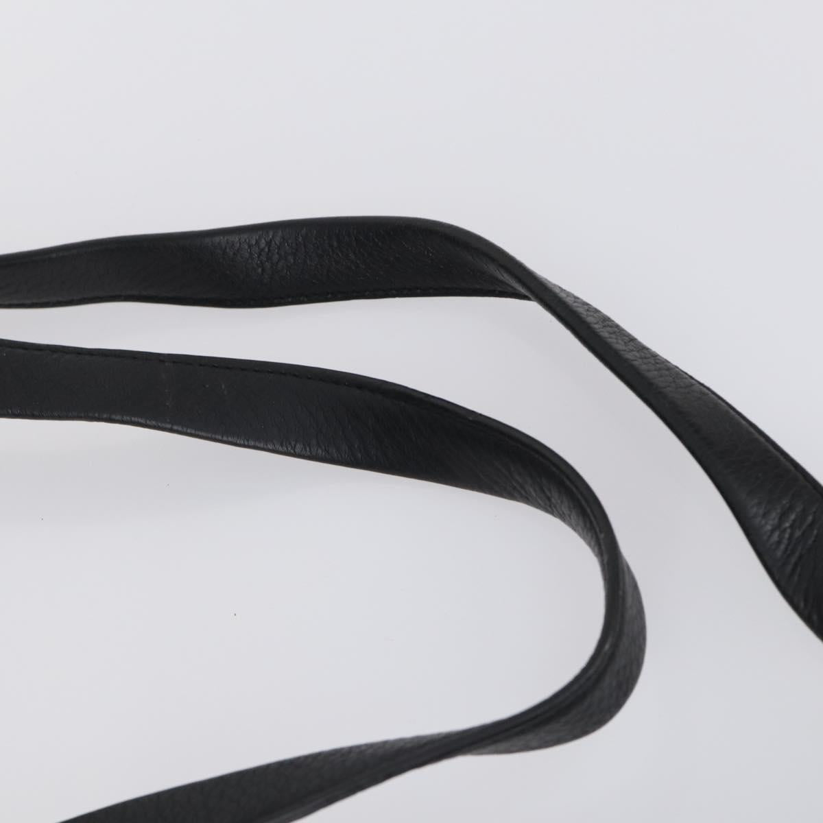 CARTIER Must Line Clutch Bag Leather 3 Set Bordeaux Black beige Auth ar13766