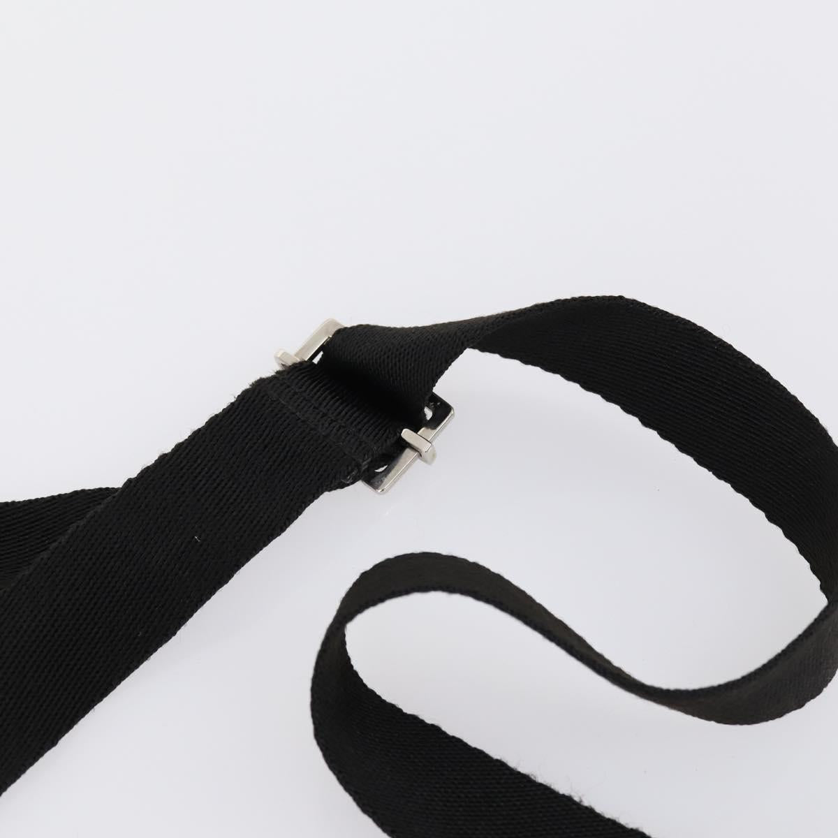 GUCCI GG Canvas Bag Canvas nylon 3Set Black Auth ar13767