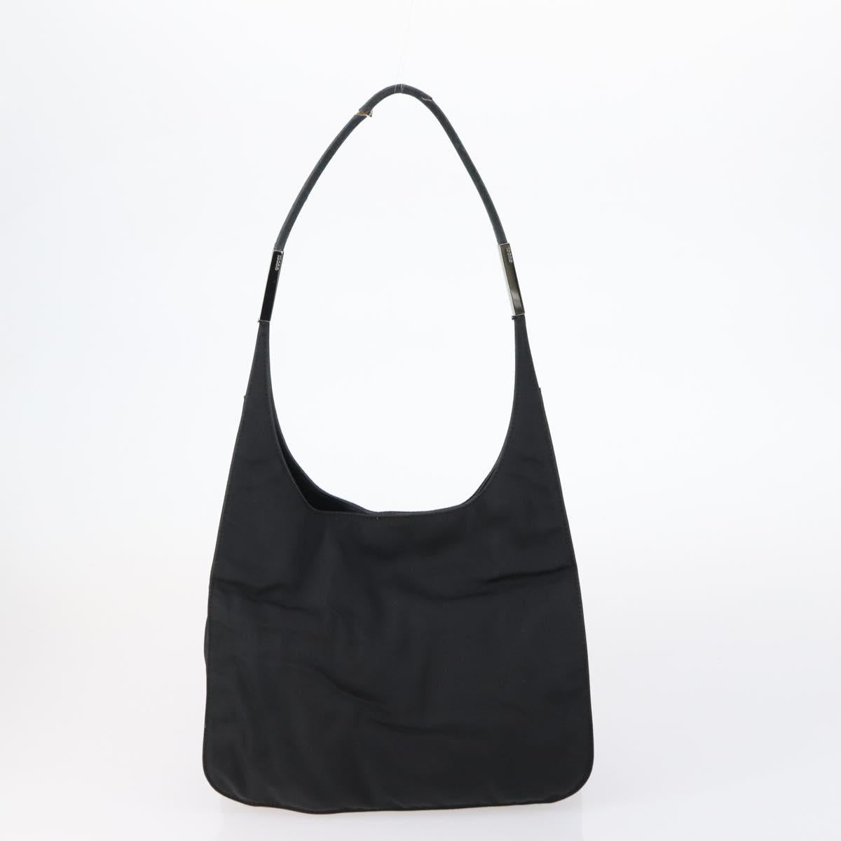 GUCCI GG Canvas Bag Canvas nylon 3Set Black Auth ar13767