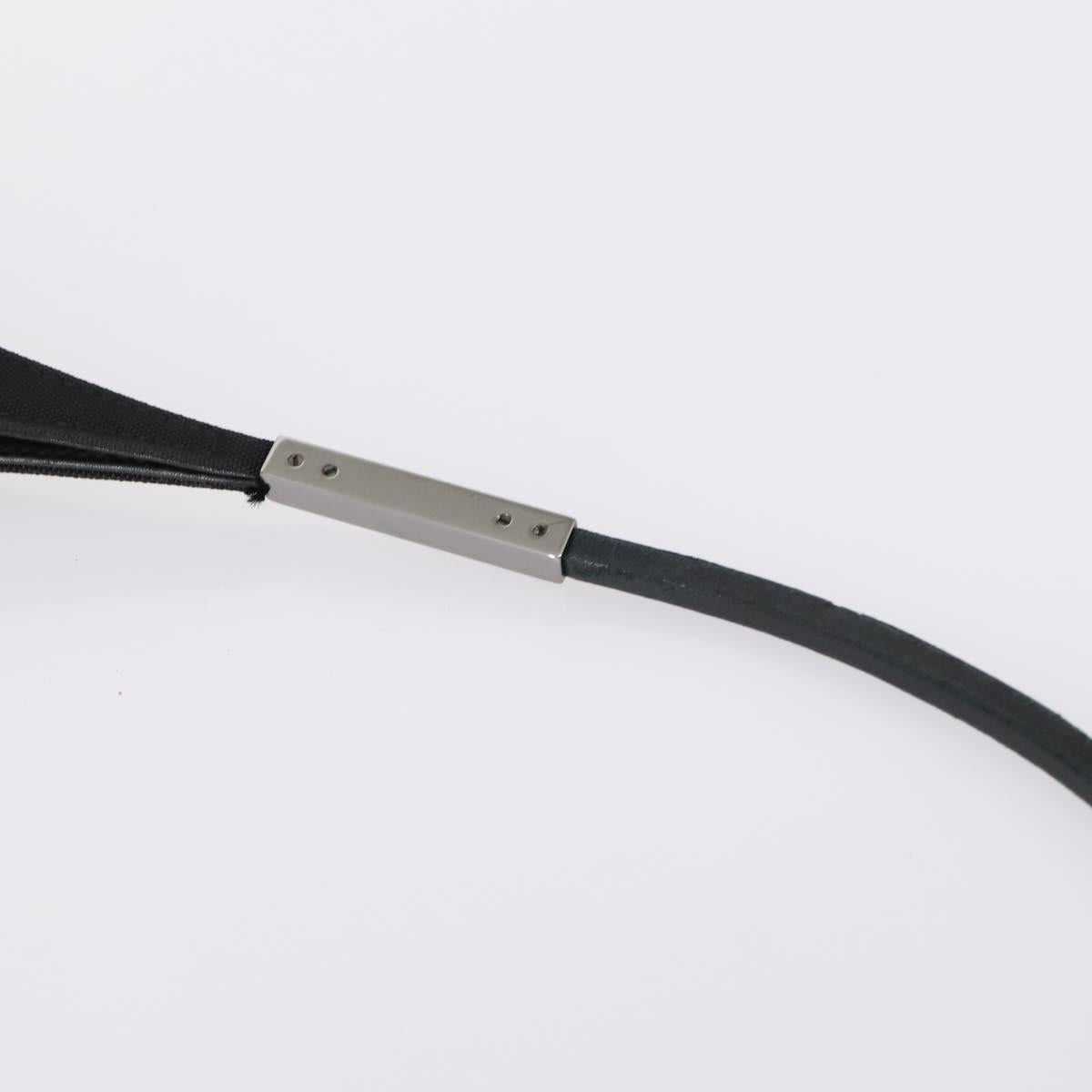 GUCCI GG Canvas Bag Canvas nylon 3Set Black Auth ar13767