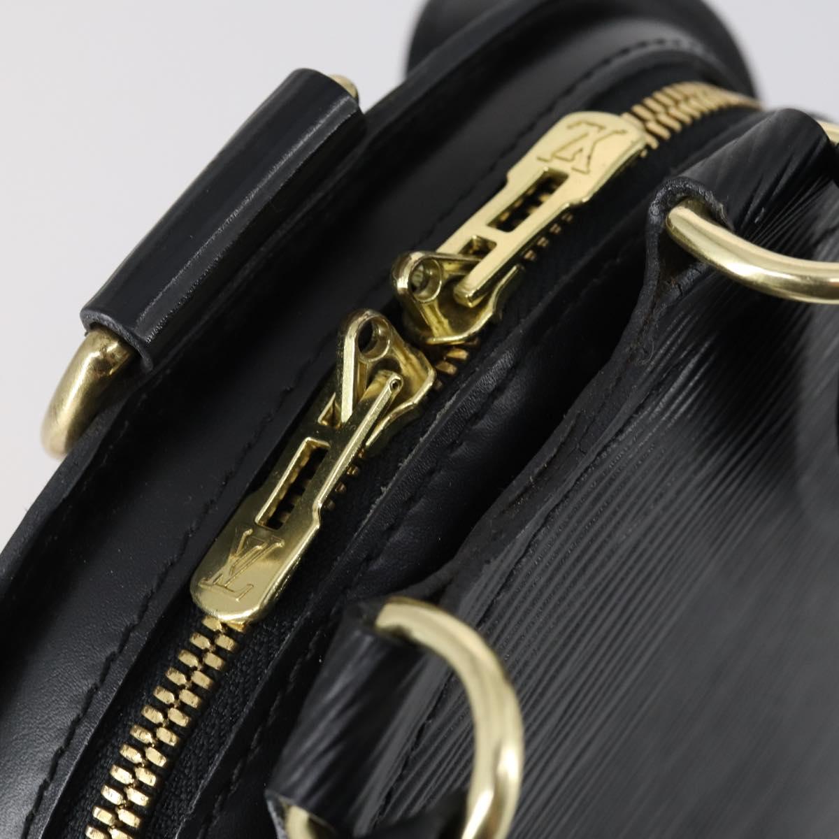 LOUIS VUITTON Epi Mabillon Backpack Black M52232 LV Auth ar13785