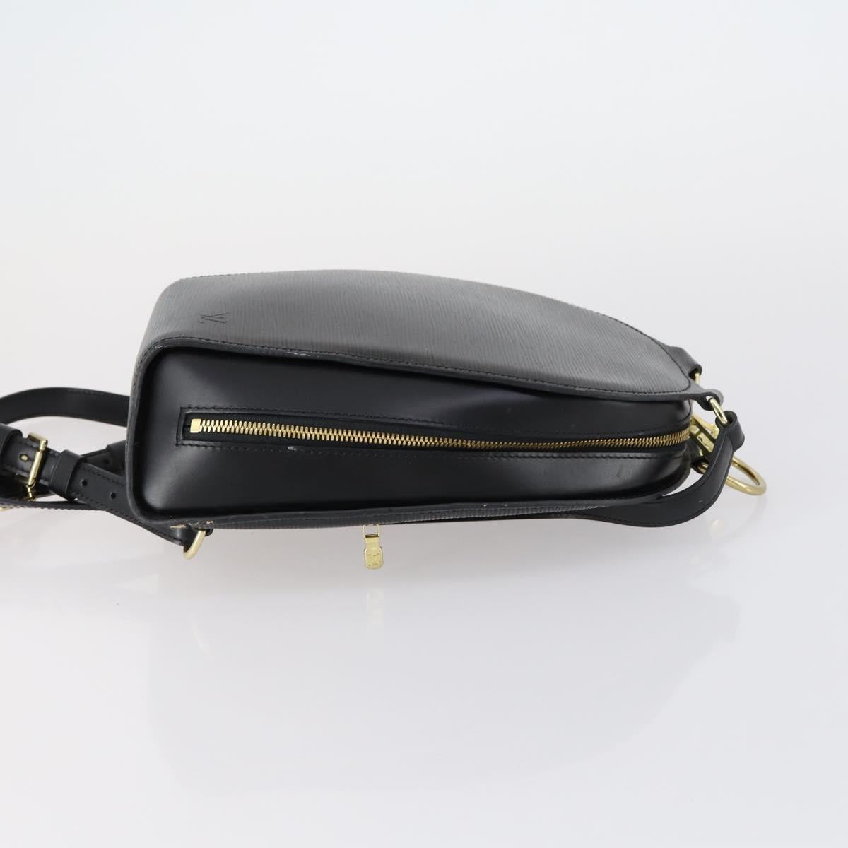 LOUIS VUITTON Epi Mabillon Backpack Black M52232 LV Auth ar13785