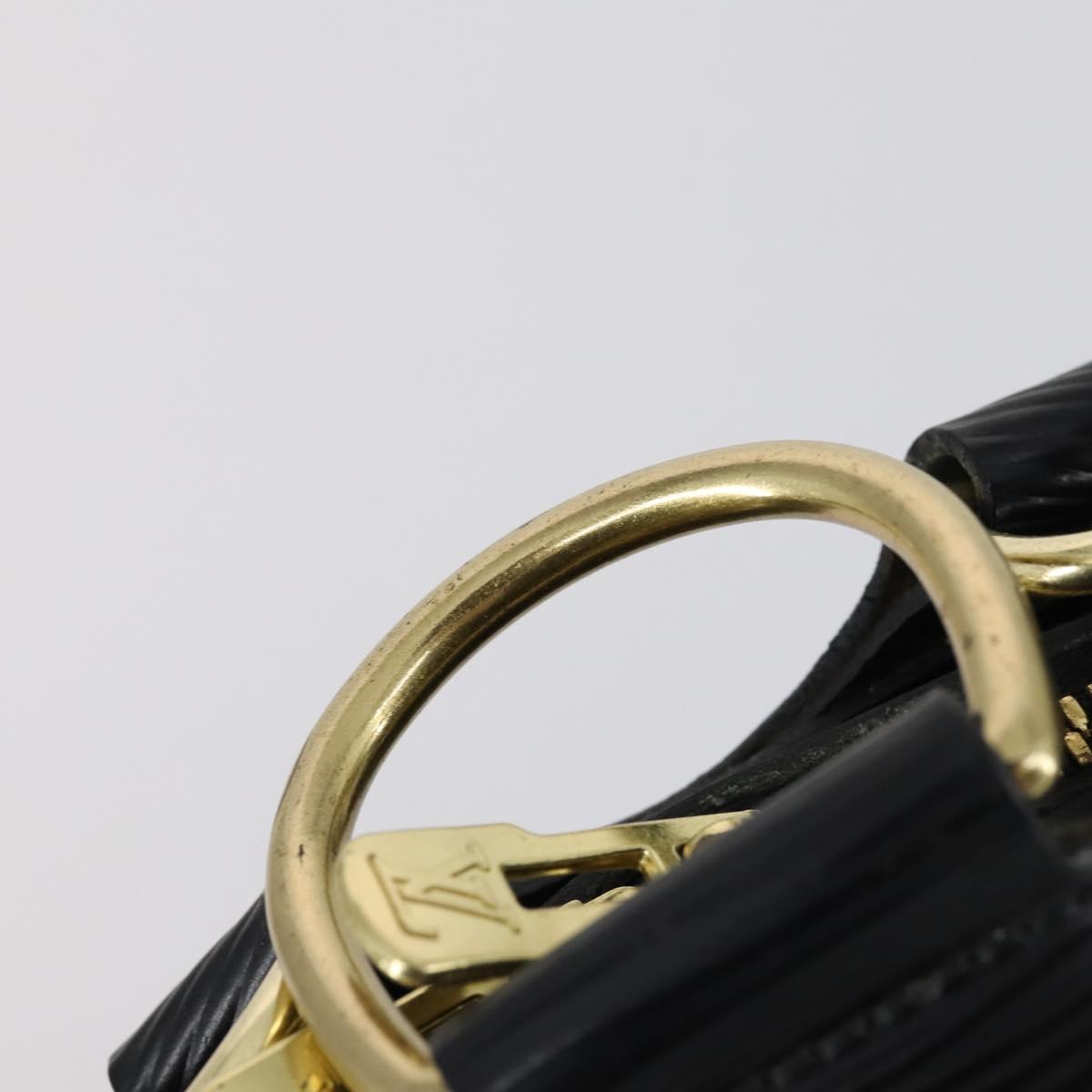 LOUIS VUITTON Epi Mabillon Backpack Black M52232 LV Auth ar13785