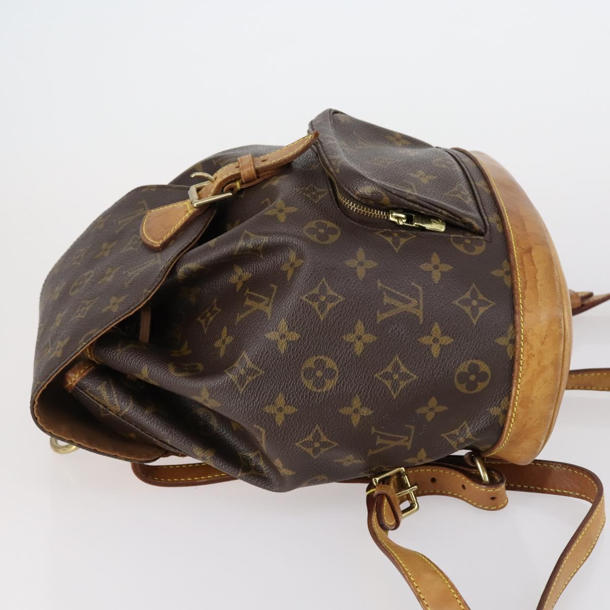 LOUIS VUITTON Monogram Montsouris PM Backpack M51137 LV Auth ar13787