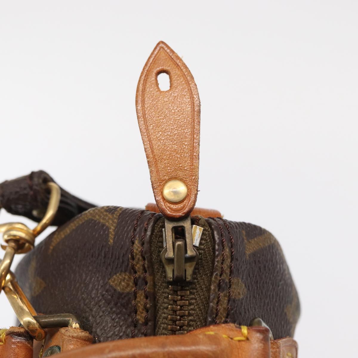 LOUIS VUITTON Monogram Mini Speedy Hand Bag M41534 LV Auth ar13789