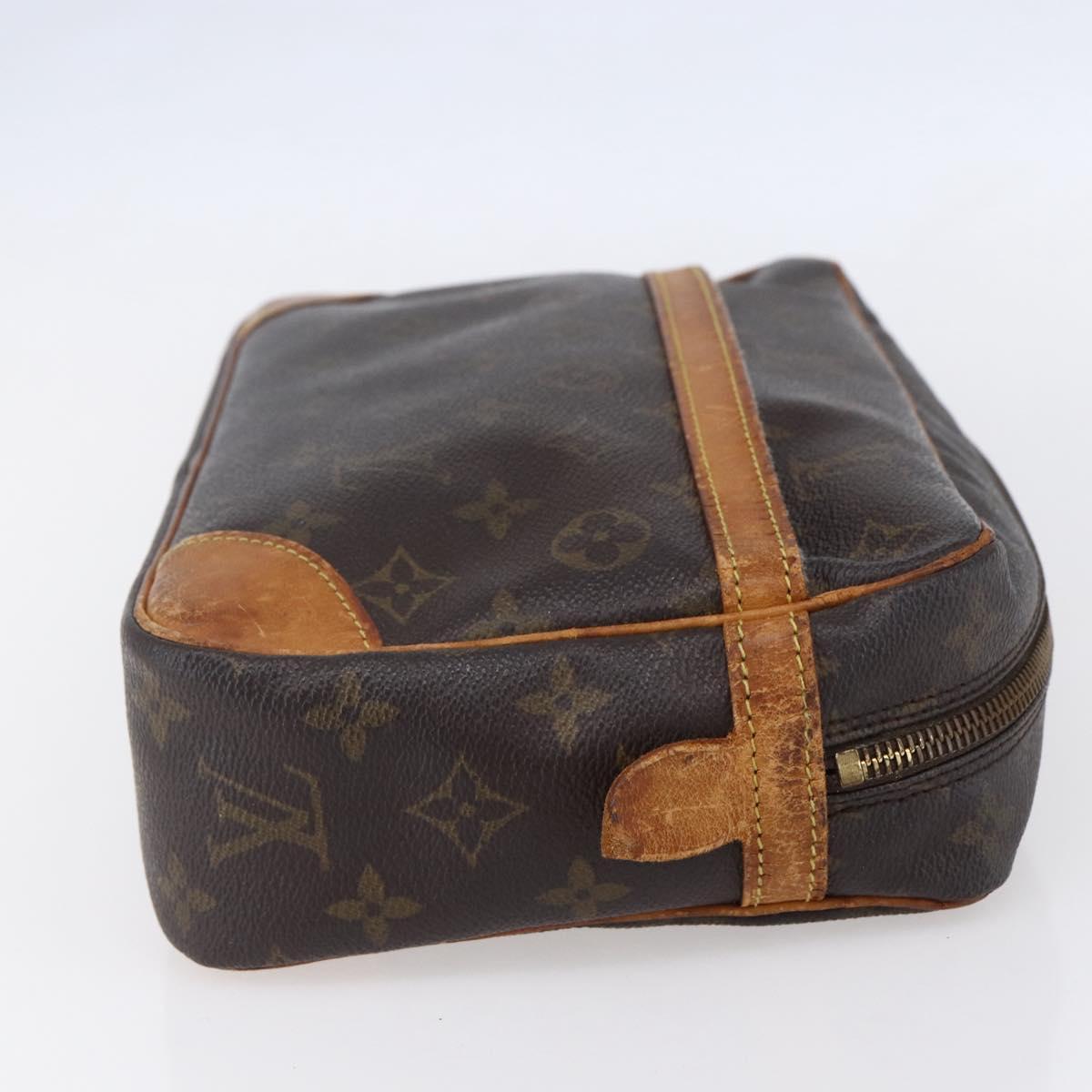 LOUIS VUITTON Monogram Compiegne 28 Clutch Bag M51845 LV Auth ar13794