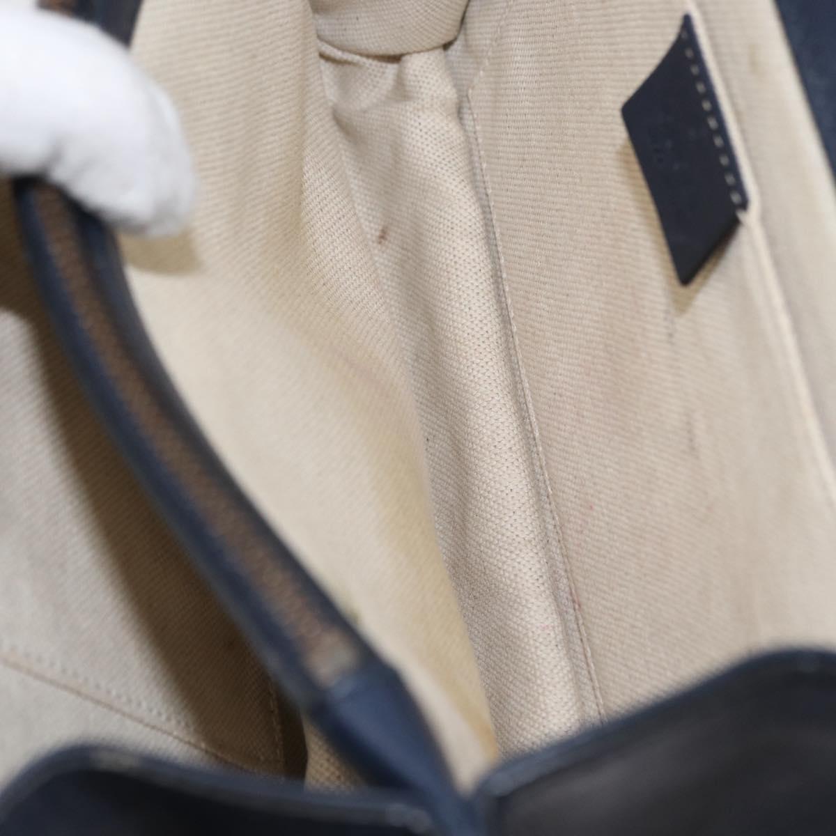 GUCCI Bamboo Dionysus Hand Bag Leather Red Navy Green 448075 Auth ar13800