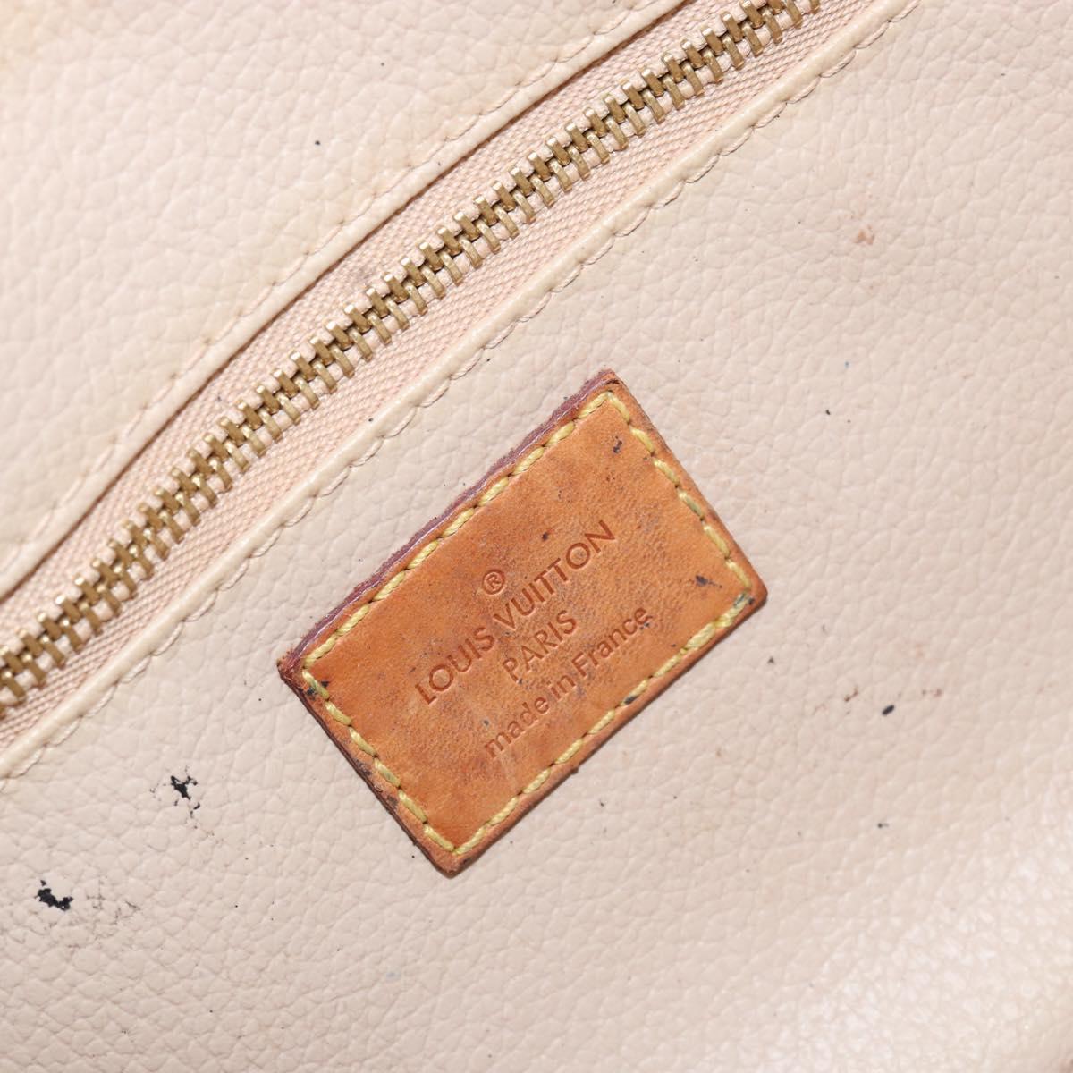 LOUIS VUITTON Damier Azur Trousse Toilette Cosmetic Pouch N41420 LV Auth ar13805