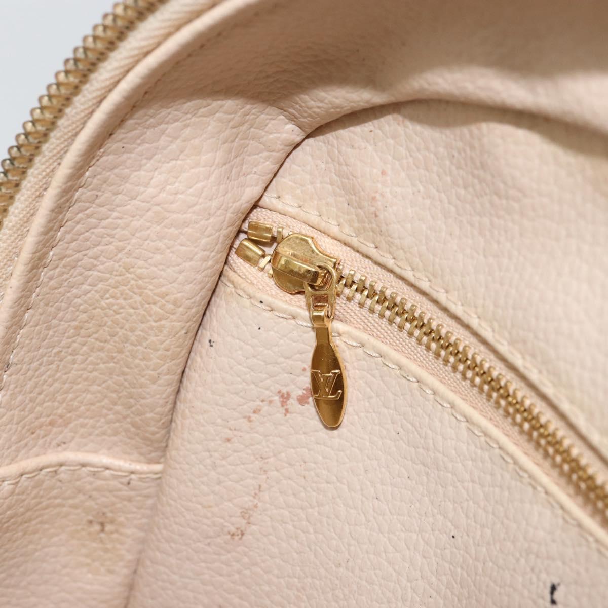 LOUIS VUITTON Damier Azur Trousse Toilette Cosmetic Pouch N41420 LV Auth ar13805