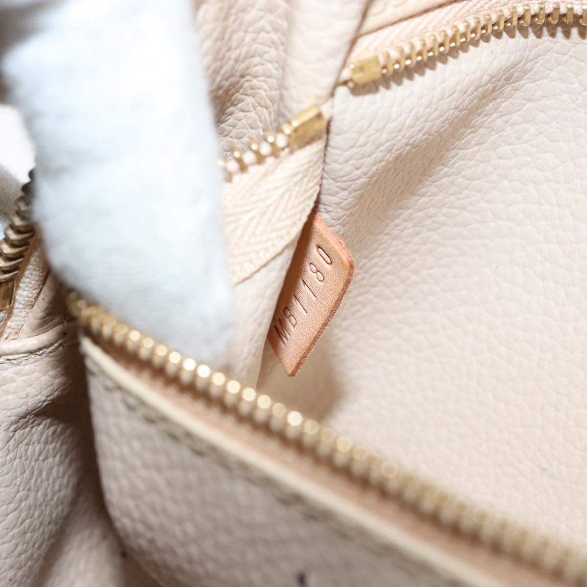 LOUIS VUITTON Damier Azur Trousse Toilette Cosmetic Pouch N41420 LV Auth ar13805