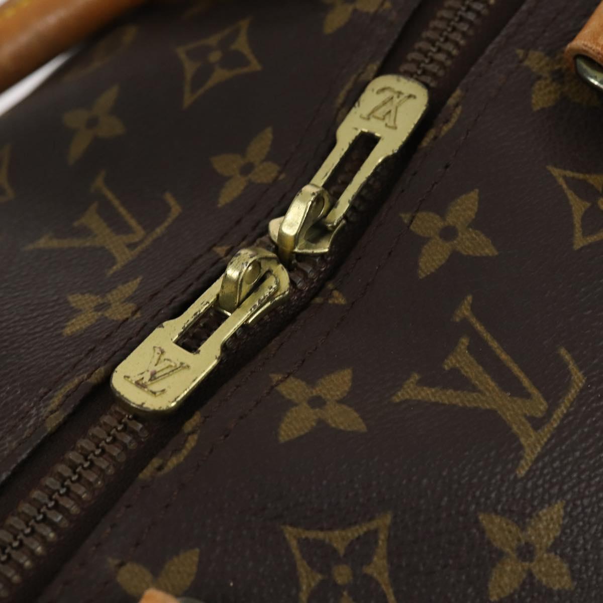 LOUIS VUITTON Monogram Keepall 60 Boston Bag M41422 LV Auth ar13806