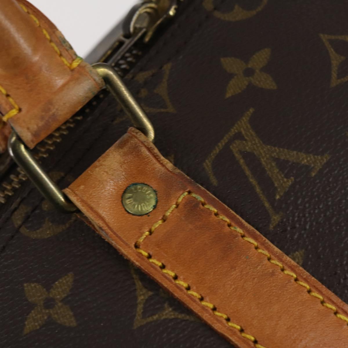 LOUIS VUITTON Monogram Keepall 50 Boston Bag M41426 LV Auth ar13807