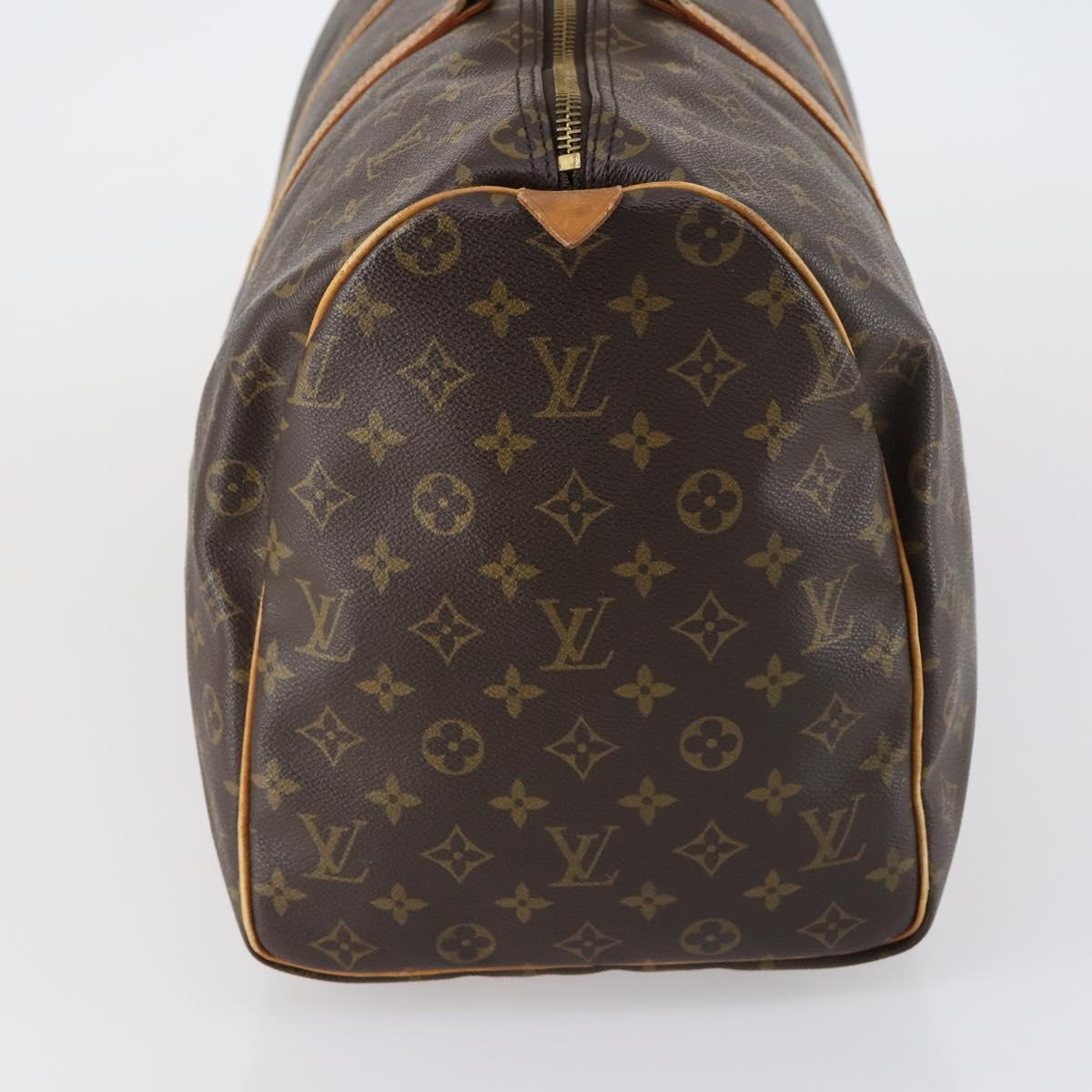 LOUIS VUITTON Monogram Keepall 50 Boston Bag M41426 LV Auth ar13807