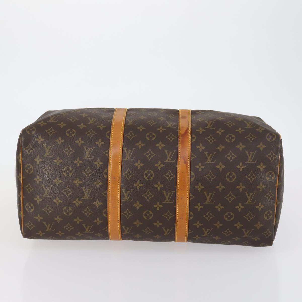 LOUIS VUITTON Monogram Keepall 50 Boston Bag M41426 LV Auth ar13807