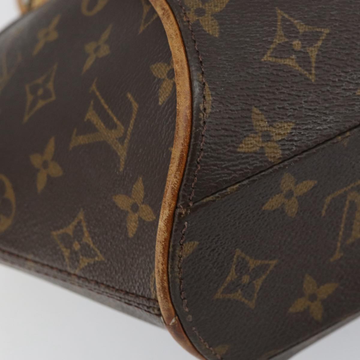 LOUIS VUITTON Monogram Ellipse PM Hand Bag M51127 LV Auth ar13808