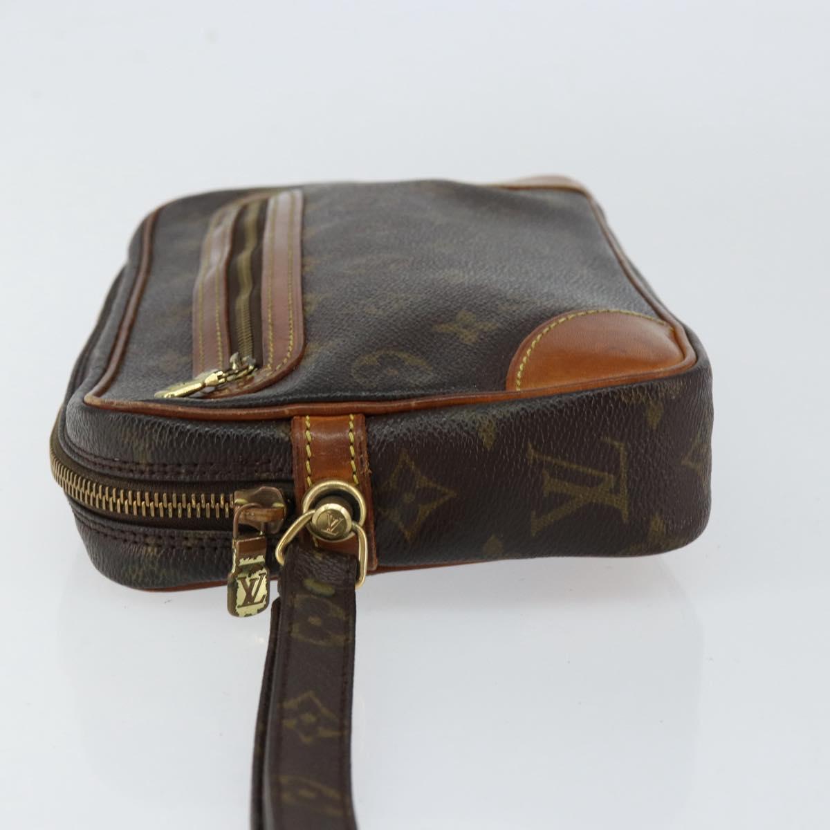 LOUIS VUITTON Monogram Marly Dragonne GM Clutch Bag M51825 LV Auth ar13824