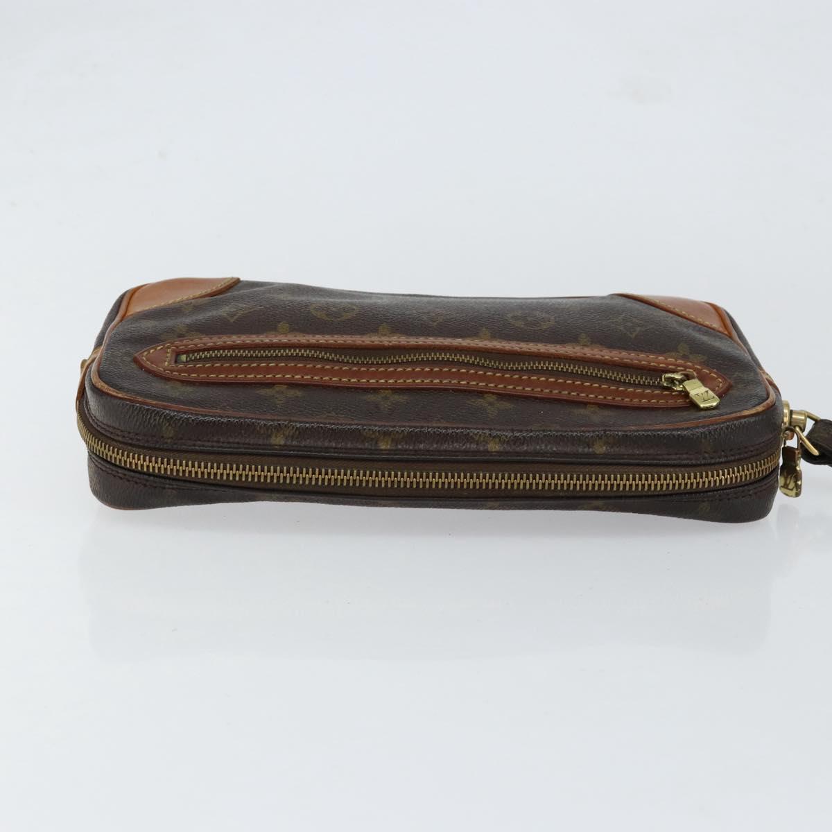 LOUIS VUITTON Monogram Marly Dragonne GM Clutch Bag M51825 LV Auth ar13824