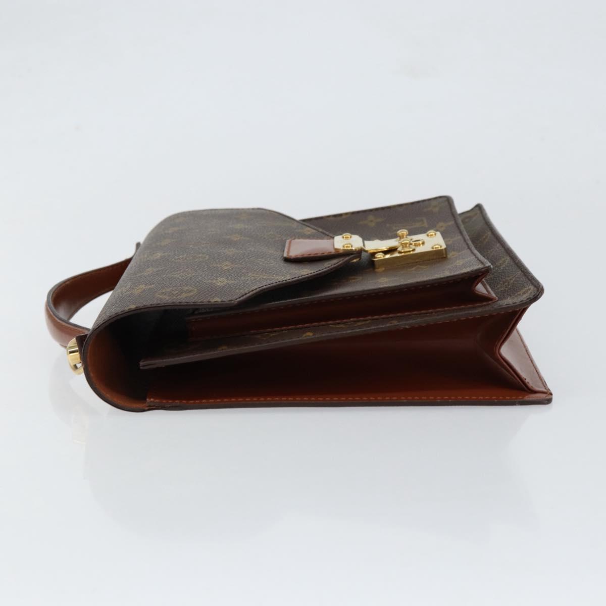 LOUIS VUITTON Monogram Monceau 28 Hand Bag M51185 LV Auth ar13826