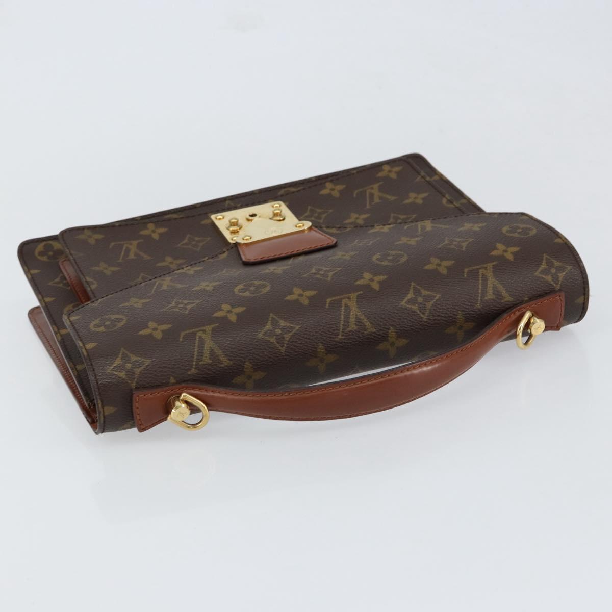 LOUIS VUITTON Monogram Monceau 28 Hand Bag M51185 LV Auth ar13826