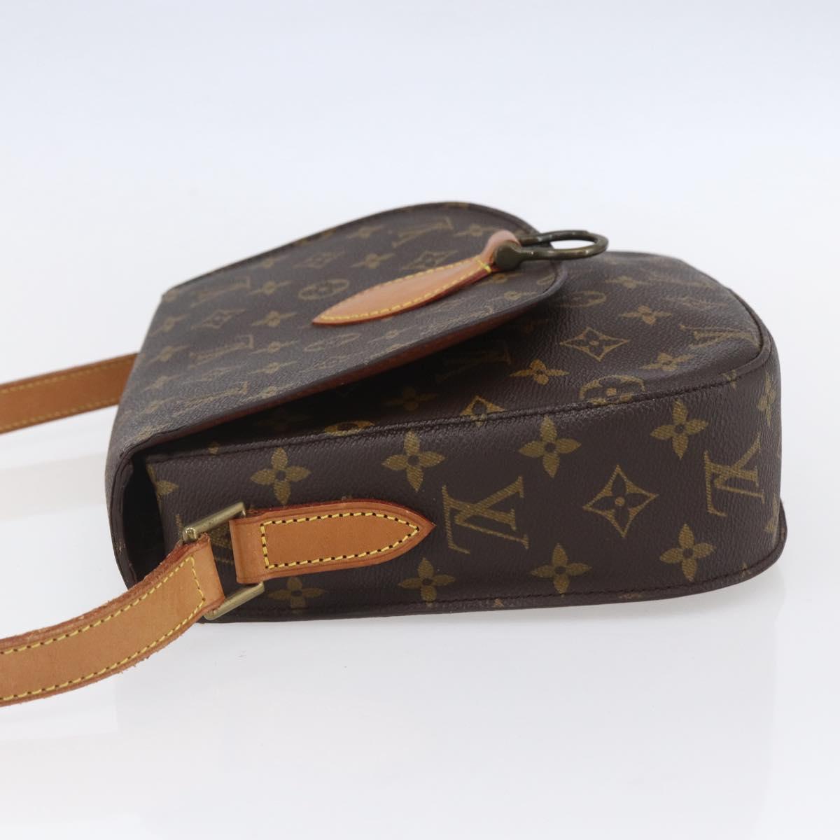 LOUIS VUITTON Monogram Saint Cloud GM Shoulder Bag M51242 LV Auth ar13827
