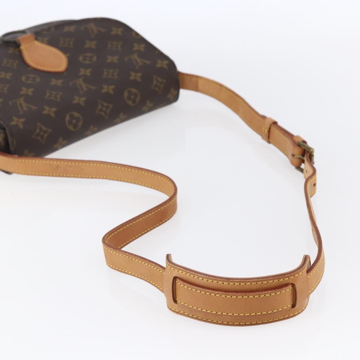 LOUIS VUITTON Monogram Saint Cloud GM Shoulder Bag M51242 LV Auth ar13827