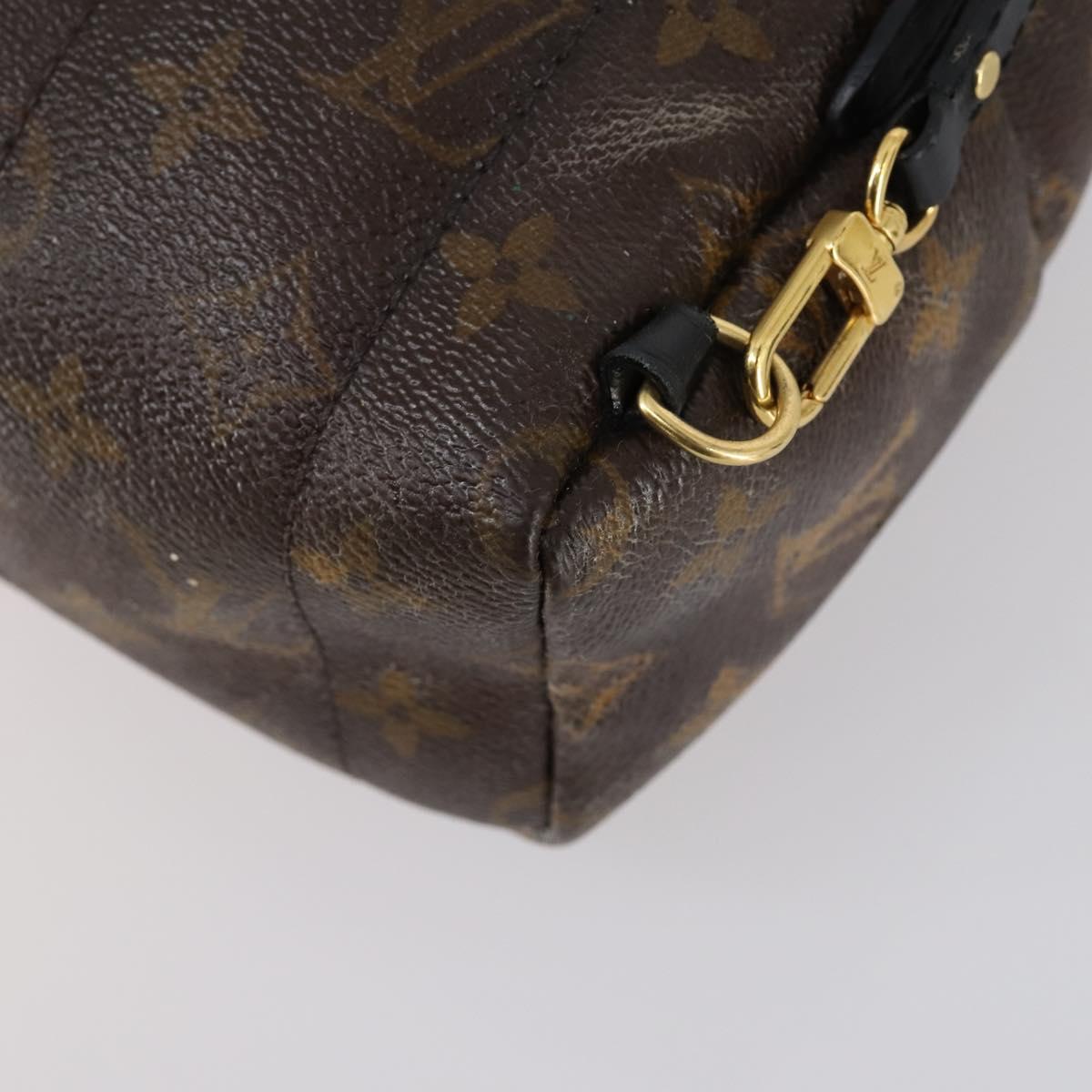 LOUIS VUITTON Monogram Palm Springs MINI Backpack M44873 LV Auth ar13828