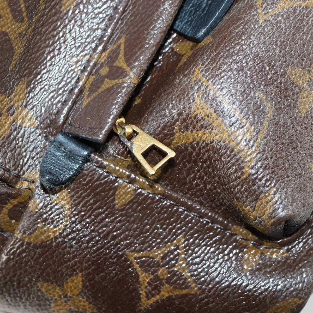 LOUIS VUITTON Monogram Palm Springs MINI Backpack M44873 LV Auth ar13828