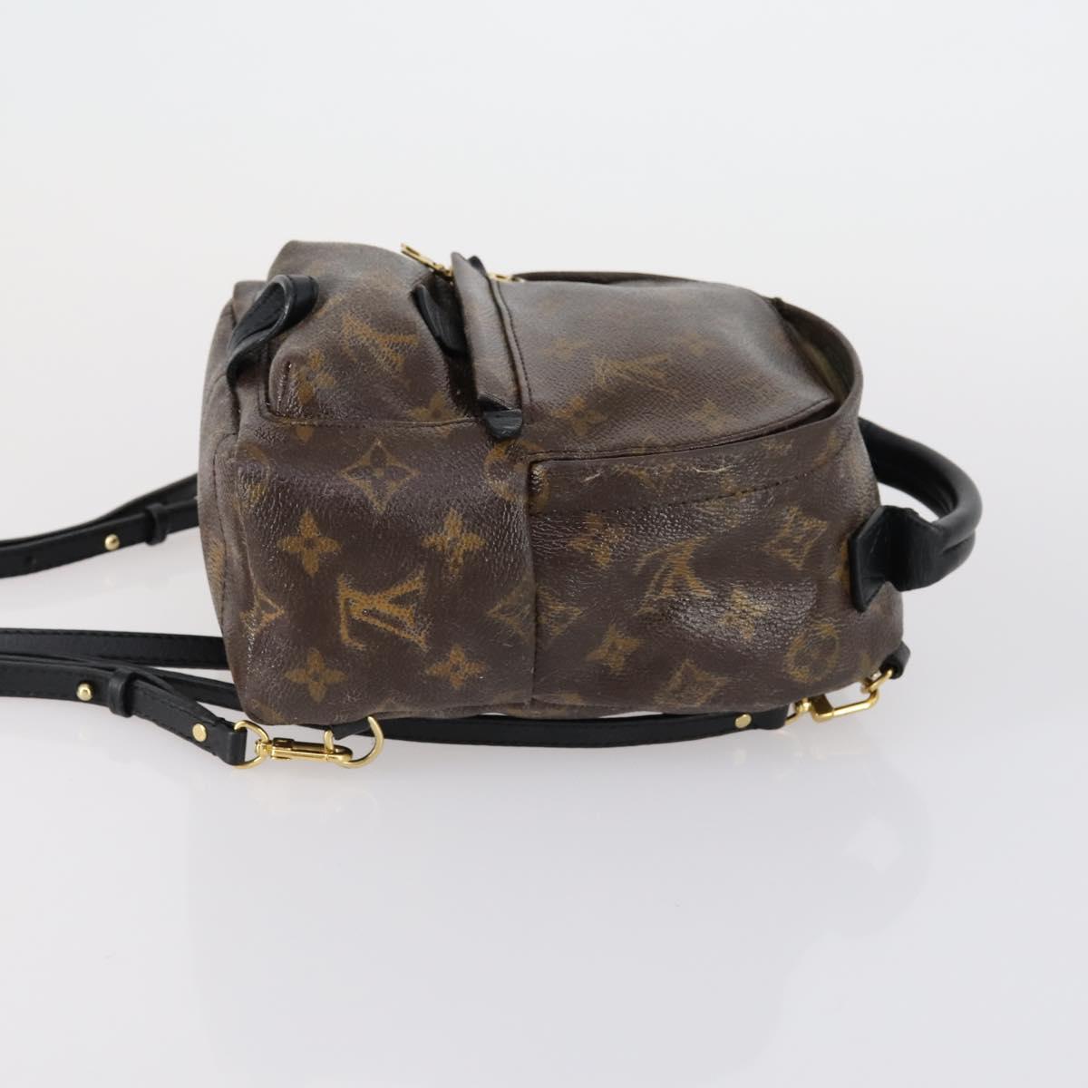 LOUIS VUITTON Monogram Palm Springs MINI Backpack M44873 LV Auth ar13828