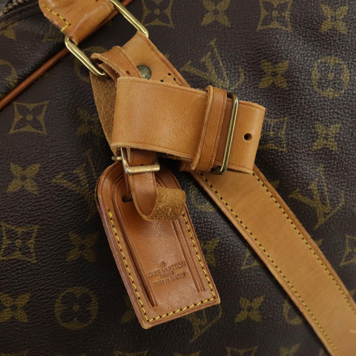 LOUIS VUITTON Monogram Sac 54H Earl Boston Bag M41383 LV Auth ar13829