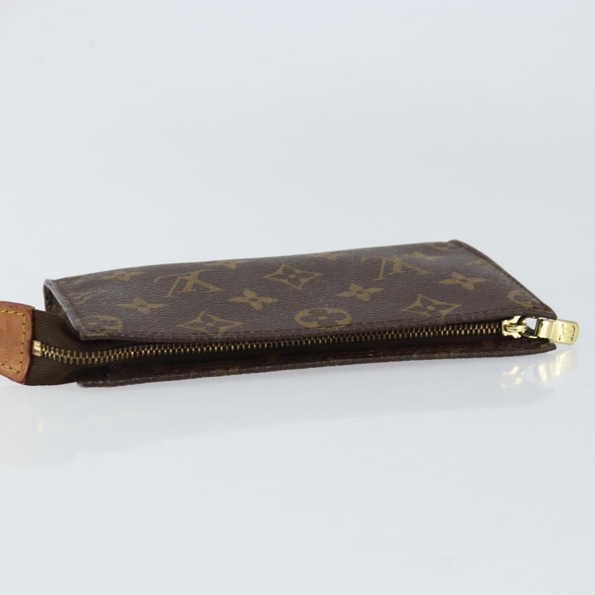 LOUIS VUITTON Monogram Bucket PM Accessory Pouch LV Auth ar13830