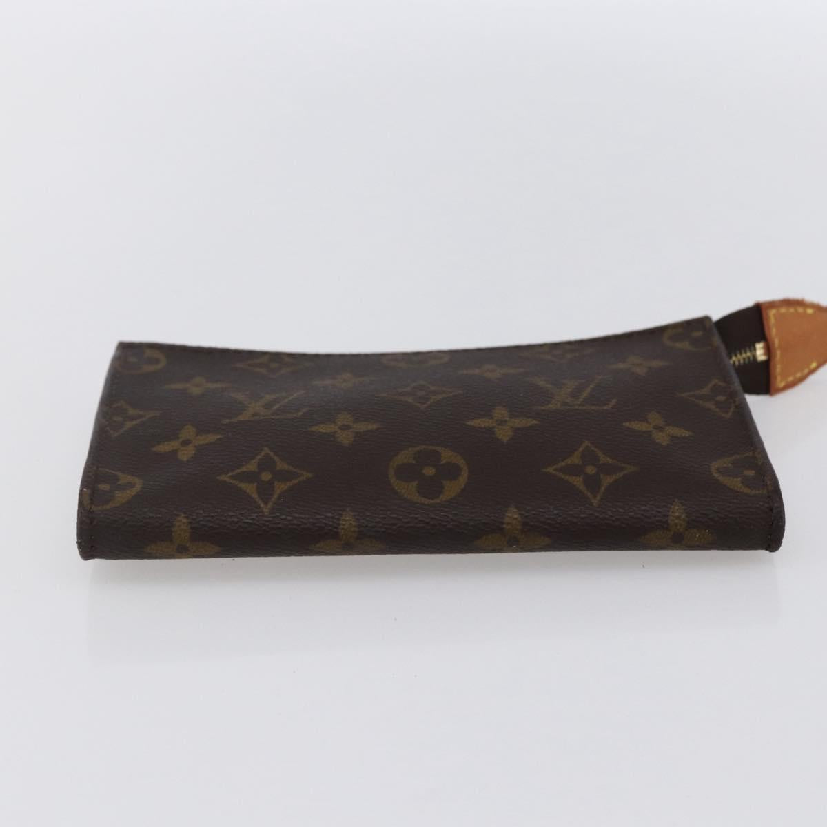 LOUIS VUITTON Monogram Bucket PM Accessory Pouch LV Auth ar13831