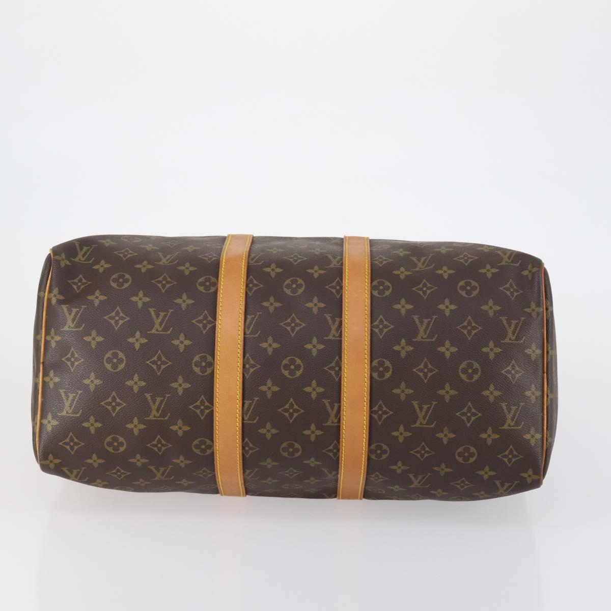 LOUIS VUITTON Monogram Keepall 45 Boston Bag M41428 LV Auth ar13832