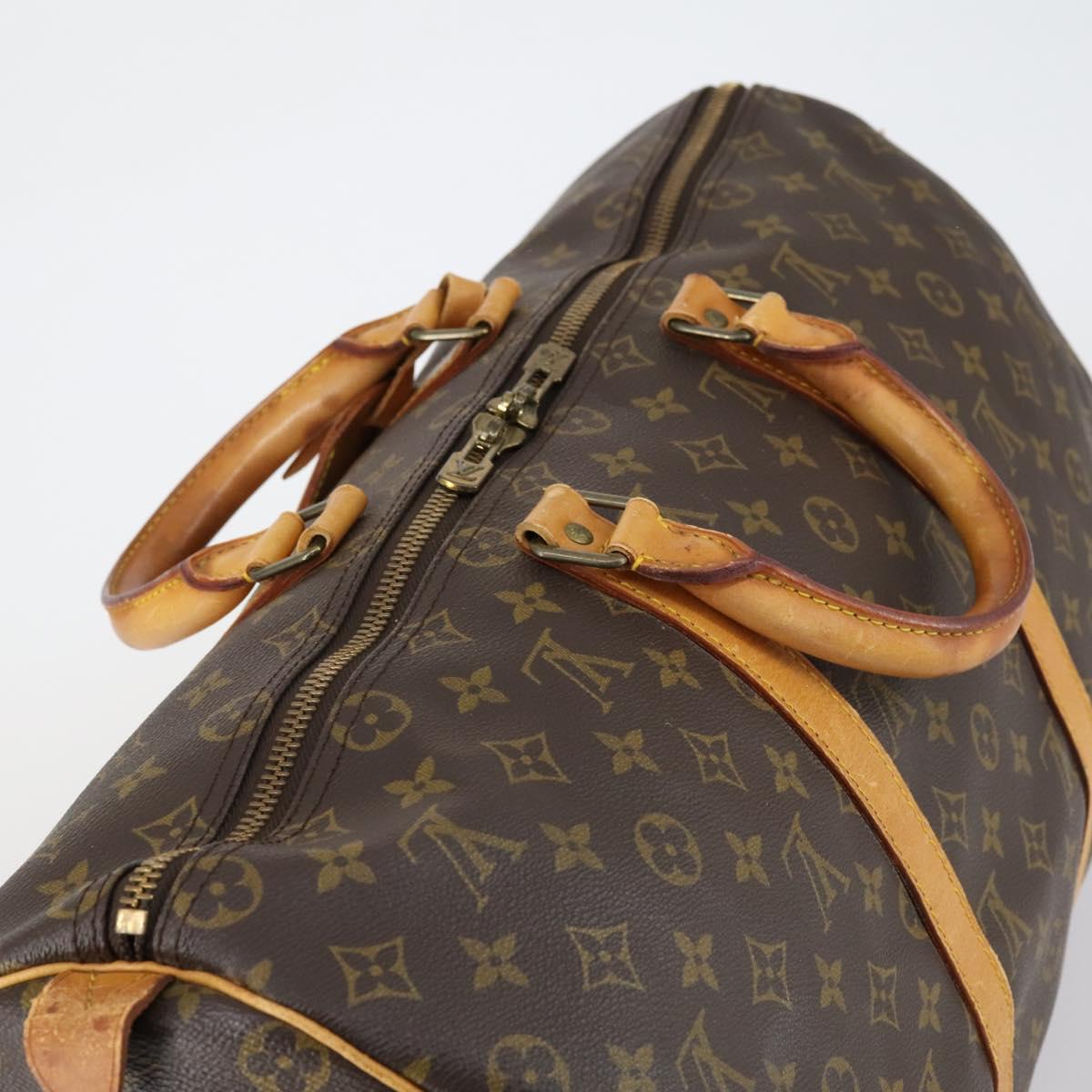 LOUIS VUITTON Monogram Keepall 50 Boston Bag M41426 LV Auth ar13833
