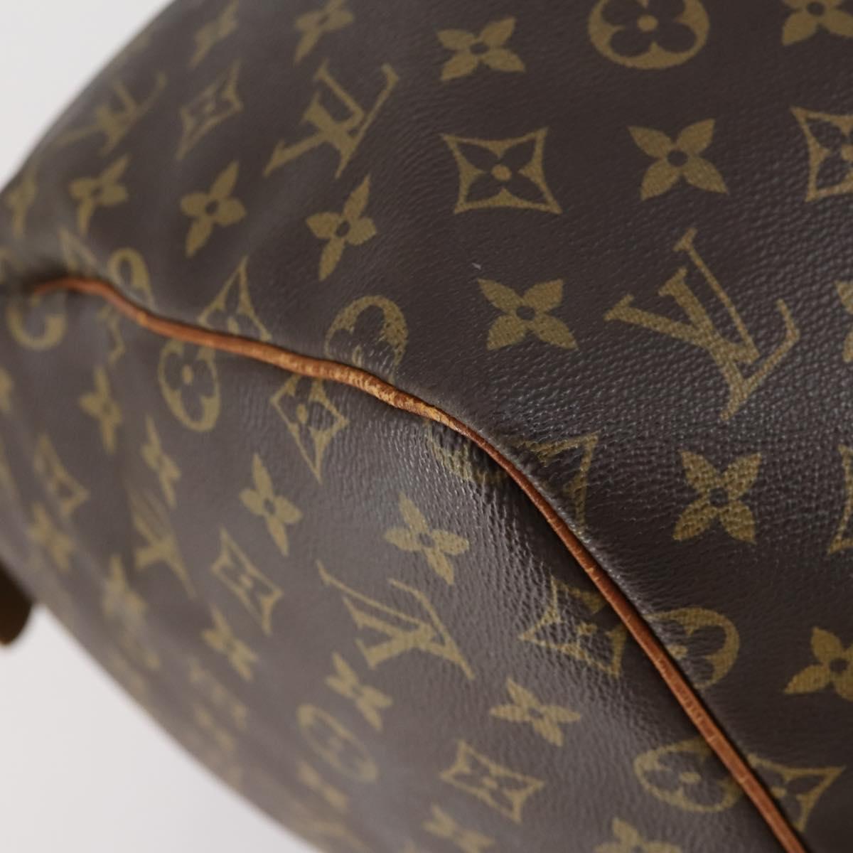 LOUIS VUITTON Monogram Keepall 55 Boston Bag M41424 LV Auth ar13834