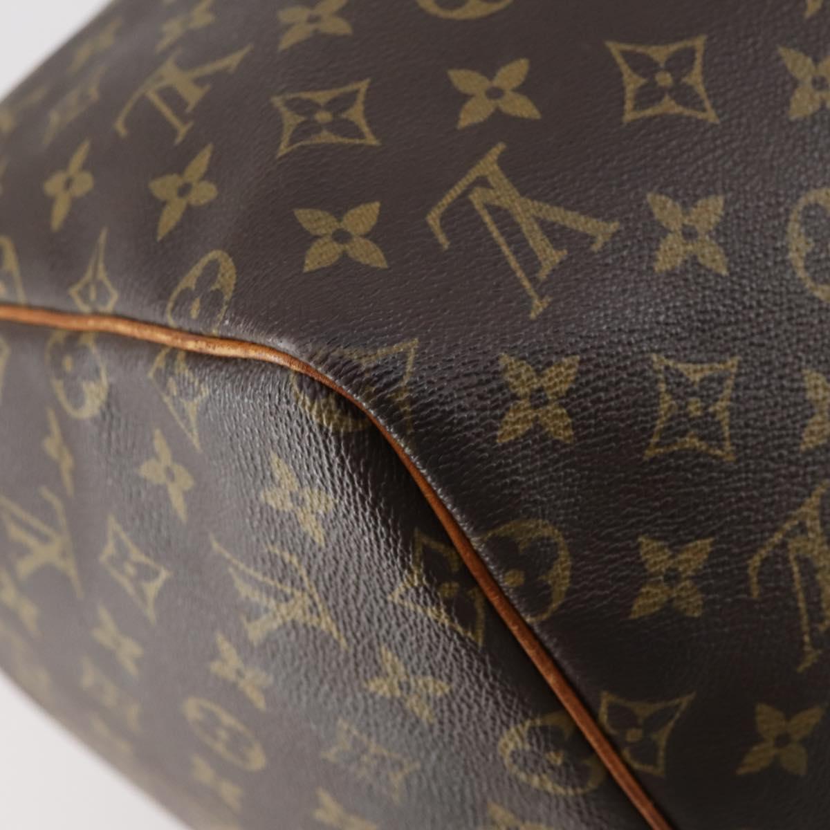 LOUIS VUITTON Monogram Keepall 55 Boston Bag M41424 LV Auth ar13834
