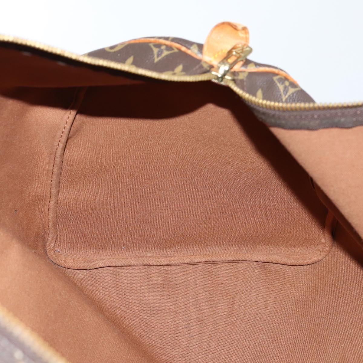 LOUIS VUITTON Monogram Keepall 55 Boston Bag M41424 LV Auth ar13834