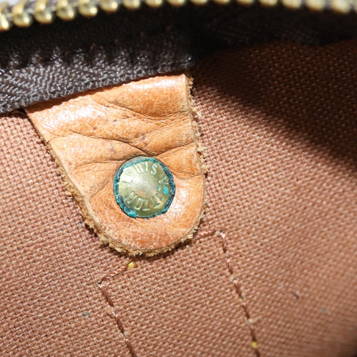 LOUIS VUITTON Monogram Keepall 55 Boston Bag M41424 LV Auth ar13834