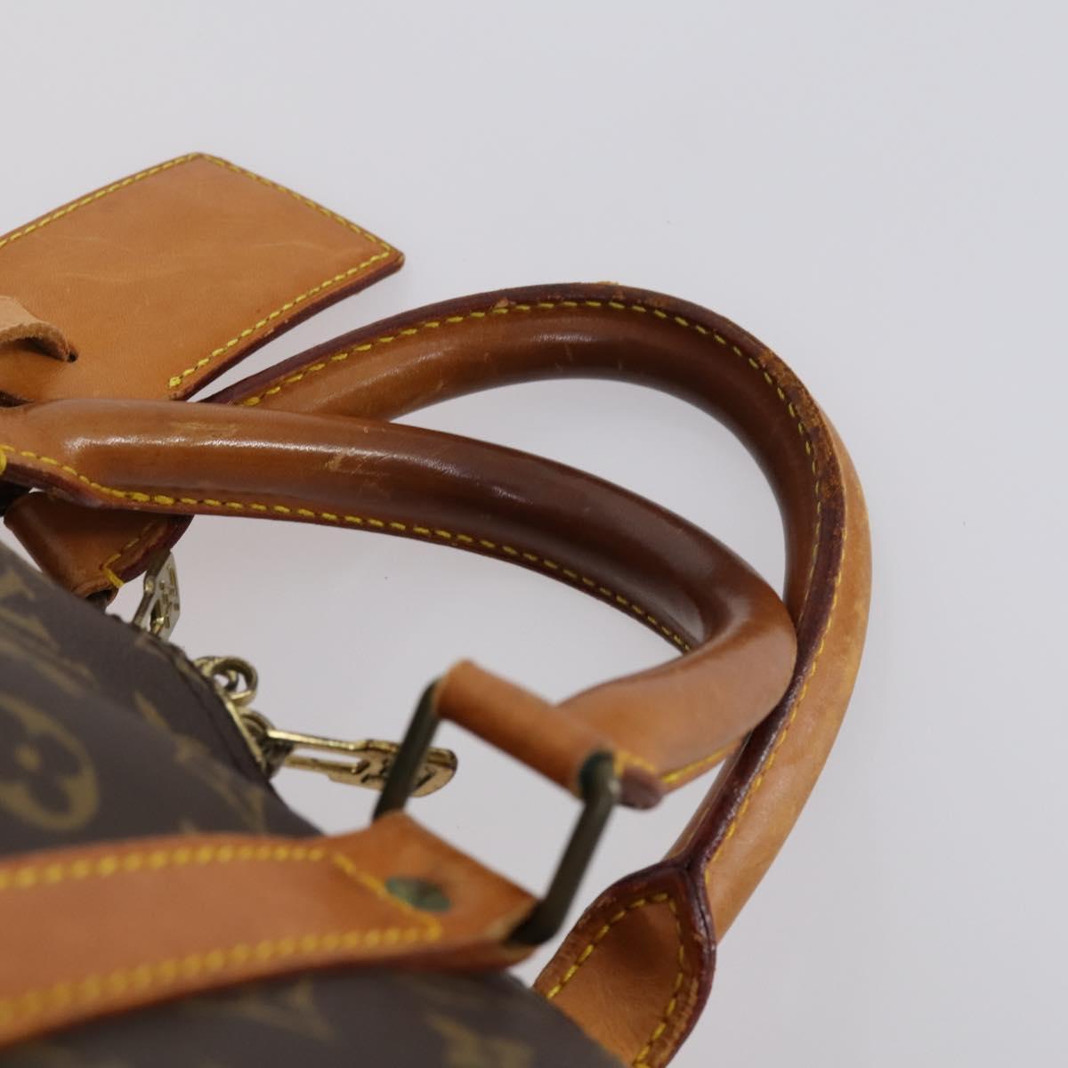LOUIS VUITTON Monogram Keepall 55 Boston Bag M41424 LV Auth ar13834