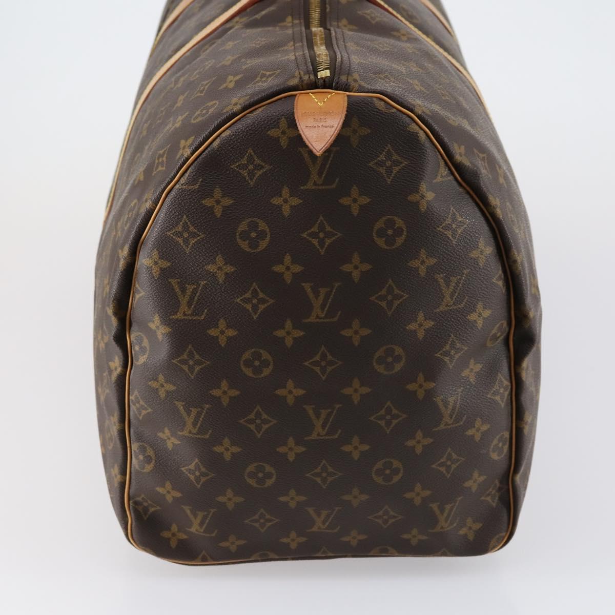 LOUIS VUITTON Monogram Keepall 60 Boston Bag M41422 LV Auth ar13835
