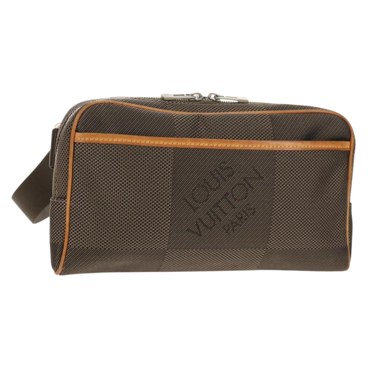 LOUIS VUITTON Damier Geant Acrobat Shoulder Bag Khaki M93619 LV Auth ar13836A